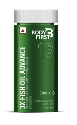 BodyFirst 3X Fish Oil Advance with Vitamin D3 and Vitamin K2