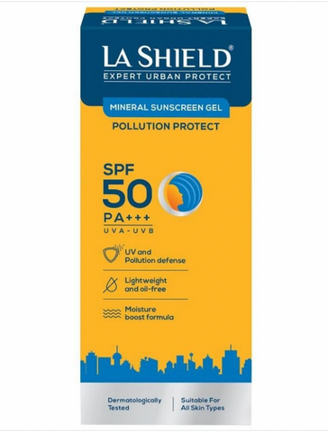 La Shield SPF 50 - Mineral Sunscreen Gel
